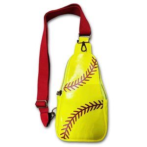 Grand Slam Homerun Crossbody Sports Purse Handbag Softball <3
